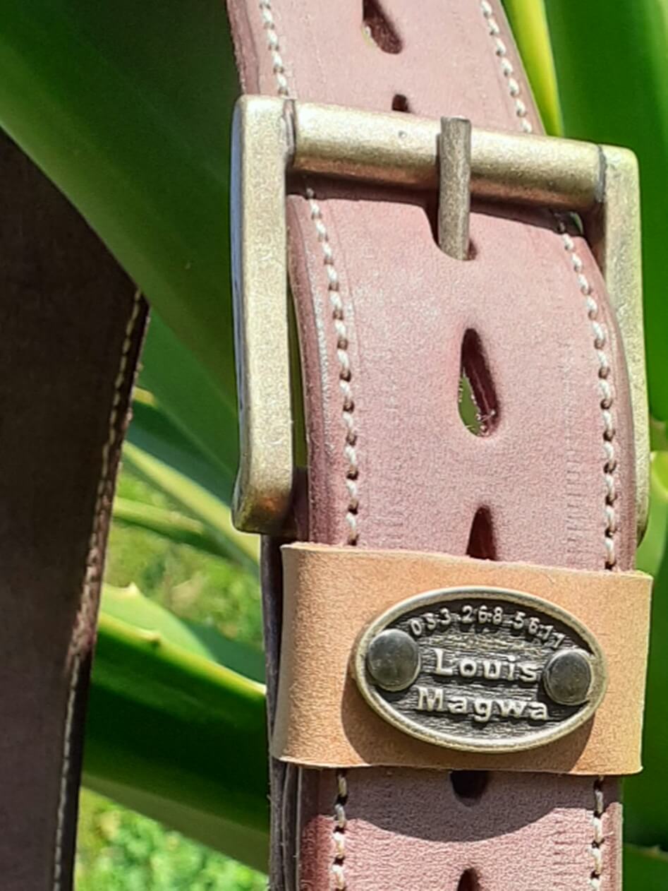Leather Belts – Louis At Magwa Falls